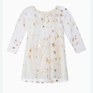 Stella McCartney gold star tulle dress NWT Size 3